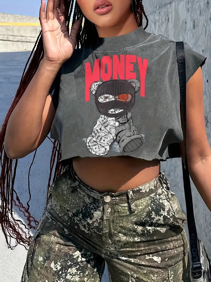 Money Crop Top Tee