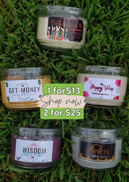 Manifesting Candle Bundles