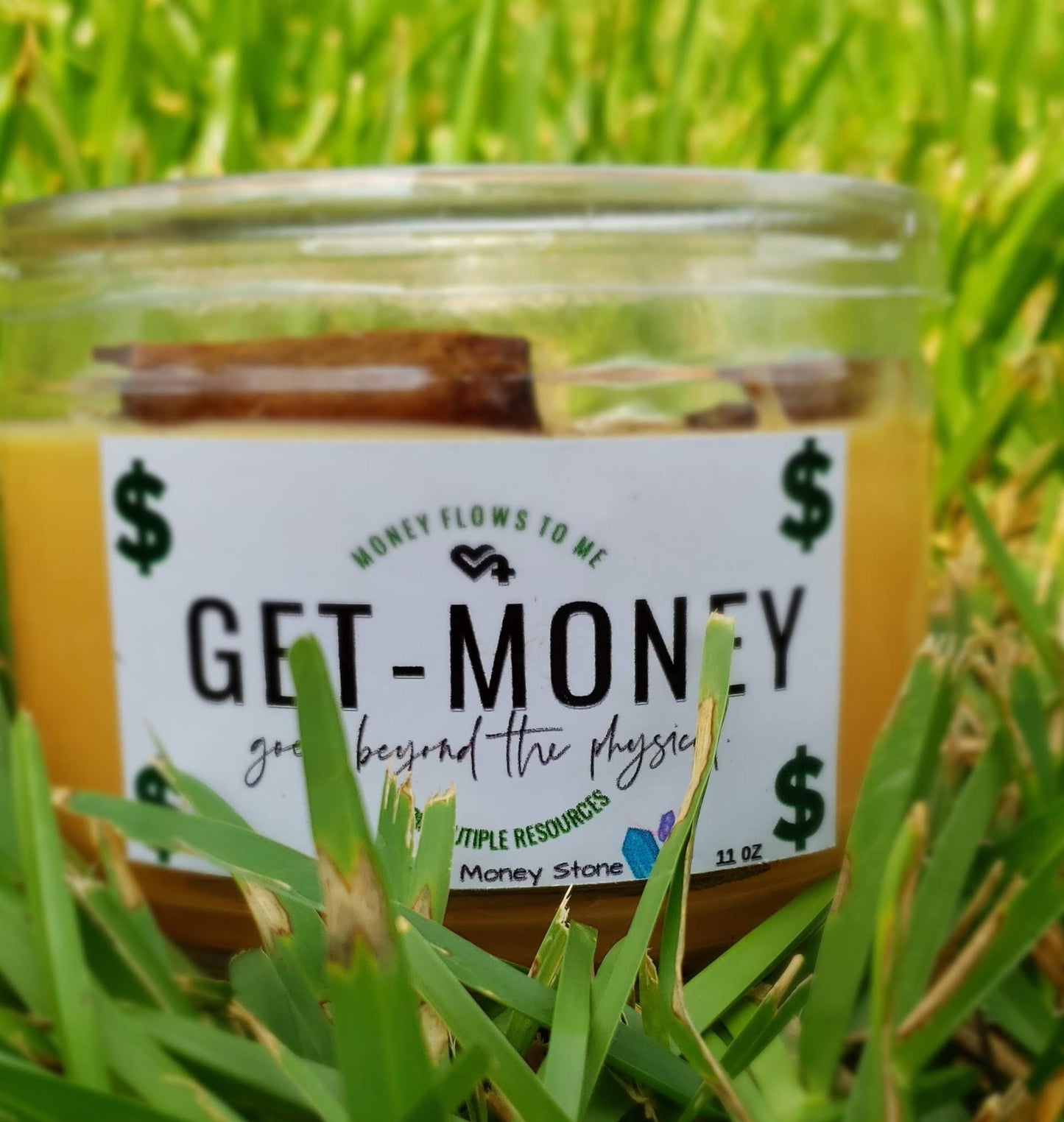 Get -Money Intention Candle